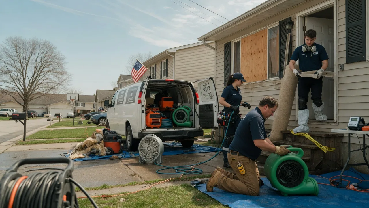 Water Damage Restoration in Huntington, MA near me